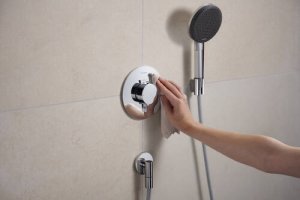 Dekoratyvinė dalis potinkiniam termostatiniam maišytuvui HANSGROHE Ecostat Comfort S, 1 funkcijos, spalva - chromo