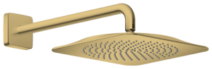 Dušo galva su laikikliu iš sienos AXOR Citterio C 270/270 1jet, šlifuoto žalvario spalvos (Brushed Brass)