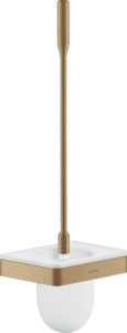 WC šepetys AXOR Universal Softsquare, šlifuotos bronzos spalva (Brushed Bronze)