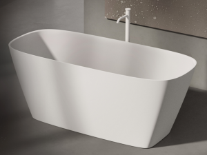 Vonia DUNA 150x65, silkstone balta