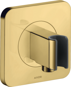 Dušo laikiklis su žarnos pajungimu AXOR Citterio E, poliruoto aukso spalvos (Polished Gold Optic)
