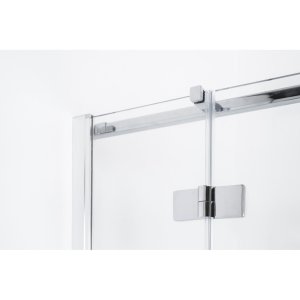Dušo kabina Brasta Glass NINA PLIUS 975-988x975-988x2000 skaidrus stiklas