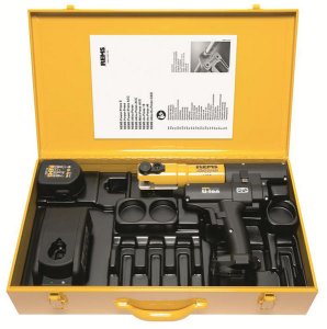 Akumuliatorinis presas REMS Mini-Press ACC Dn3/8"-1.1/4" (10-40mm)