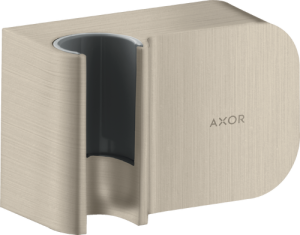 Dušo laikilis su žarnos pajungimu AXOR One, šlifuoto nikelio spalvos (Brushed Nickel)