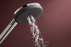 Rankinė dušo galva HANSGROHE Raindance Alive Select S 125, 3 srovių, EcoSmart+, spalva - chromo (chrome)