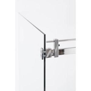 Dušo sienelė Brasta Glass GABIJA 1290-1310x2000 skaidrus stiklas