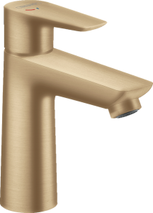 Praustuvo maišytuvas HANSGROHE Talis E 110 CoolStart be dugno vožtuvo, spalva - šlifuotos bronzos