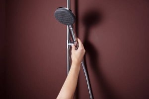 Termostatinė dušo sistema HANSGROHE Raindance Alive S Puro 300, 1 srovės, spalva - chromo (chrome)