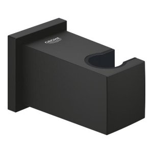 Jungtis potinkinė rankiniam dušeliui Grohe Euphoria Cube su laikikliu juoda matinė spalva     