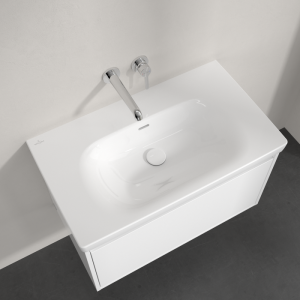 Praustuvas Villeroy & Boch Skyla 800x460, be skylės maišytuvui, C+ danga