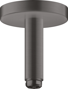 Laikiklis iš lubų dušo galvai AXOR ShowerSolutions, 100 mm, šlifuoto juodo chromo spalvos (Brushed Black Chrome)
