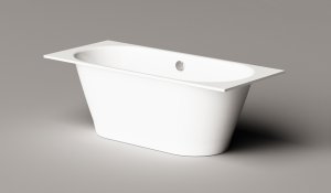 Vonia VARIO XL 1850x800, sifonas chromas