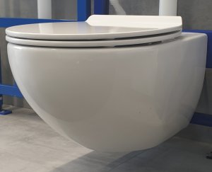 Unitazas pakabinamas Architec rimless be dangčio
