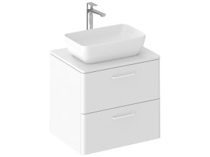 Stalviršis spintelei Ravak Balance 60 cm, baltos spalvos