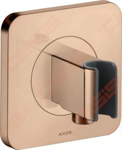 Dušo laikiklis su žarnos pajungimu AXOR Citterio E, poliruoto raudono aukso spalvos (Polished Red Gold)