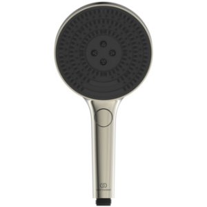Galva rankinio dušo Ideal Standard Solos, Ø130 mm, 3 funkcijos, spalva - Silver Storm