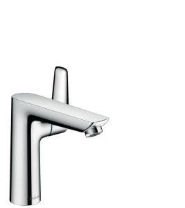 Praustuvo maišytuvas HANSGROHE Talis E 150 su dugno vožtuvu, spalva - chromo (chrome)