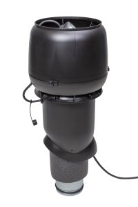 Stoginis ventiliatorius VILPE E190P-125-IS-500 juodas