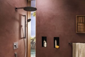 Dušo galva HANSGROHE Raindance Alive S 300, 1 srovės, spalva - chromo (chrome)
