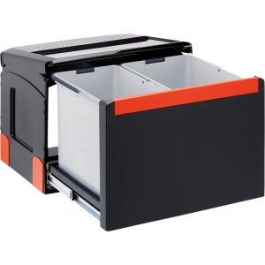 Šiukšliadėžė Franke CUBE 50, talpa 18L + 14L, automatinis atidarymas
