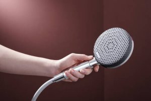 Rankinė dušo galva HANSGROHE Raindance Alive Select S 125, 3 srovių, EcoSmart+, spalva - chromo (chrome)