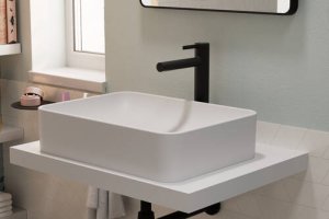 Praustuvo maišytuvas HANSGROHE Zesis S 210 CoolStart, be dugno vožtuvo, spalva - juoda matinė (matt black)
