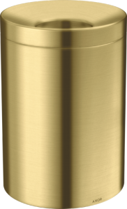 Atvira šiukšliadėžė AXOR Universal Circular, 5 l, šlifuoto žalvario spalva (Brushed Brass)