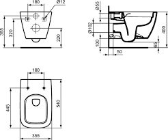 Unitazas Ideal Standard I.Life B, Rimless, pakabinamas