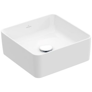 Praustuvas VILLEROY&BOCH Collaro 380x380mm keturkampis, montuojamas ant stalviršio Ceramic Plus danga