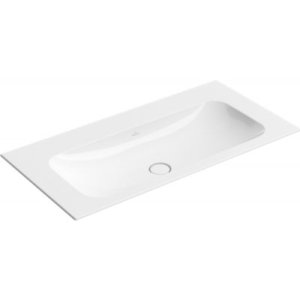 Praustuvas VILLEROY&BOCH Finion 1000x500mm, be skylės maišytuvui, „Ceramicplus“ danga