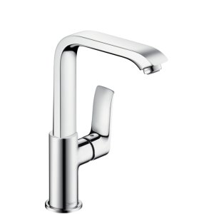 Praustuvo maišytuvas HANSGROHE Metris 230, su "push-open" dugno vožtuvu, spalva - chromo (chrome)