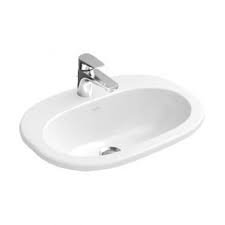 Įleidžiamas praustuvas VILLEROY&BOCH O.Novo 560x405 mm su CeramicPlus danga