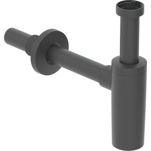 Praustuvo sifonas Geberit Ø32 mm, savaime prasivalantis, juodas matinis