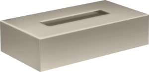 Dėžutė servetėlėms AXOR Universal Circular, šlifuoto nikelio spalva (Brushed Nickel)