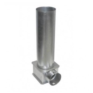Dėžutė difuzoriaus plieninė DN125-1x75+(nuimama)