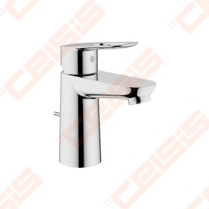 Praustuvo maišytuvas GROHE Bauloop su dugno vožtuvu, chromo spalvos 