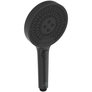 Galva rankinio dušo Ideal Standard Solos, Ø130 mm, 3 funkcijos, juoda matinė