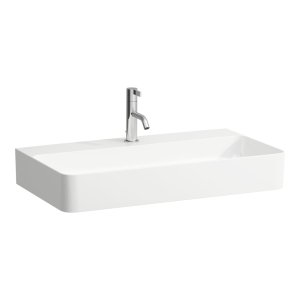 Praustuvas Laufen VAL, matmenys: 750x420x115mm, šlifuota apačia, be perlajos