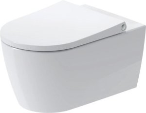 Pakabinamas unitazas Duravit Bento Starck Box Rimless, su lėtai užsidarančiu dangčiu, bakelis į komplektą neįeina