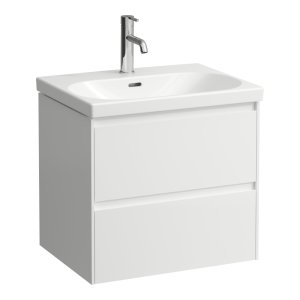 Praustuvas Laufen LUA 600x460x180 mm, su 1 anga maišytuvui viduryje
