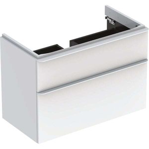 Spintelė praustuvui Geberit Smyle Square 90 cm. balta blizgi 