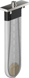 Potinkinė dalis HANSGROHE sBox, spalva - šlifuoto juodo chromo