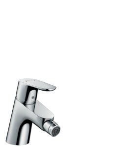 Bidė maišytuvas HANSGROHE Focus su dugno vožtuvu