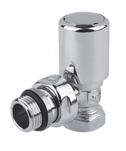 Chromuotas blizgus termostatinis ventilis First 1/2" x 1/2" vidus