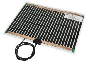 Šildymo kilimėlis veidrodžiui DEVIfoil, 0,524x0,708=0,37m², 70W