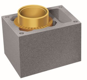 Blokelis RP su ventiliacine anga įdėklams ø250, L=330mm