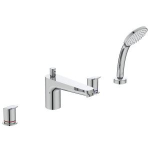 Maišytuvas iš vonios krašto Ideal Standard Ceraflex  4 dalių, chromas