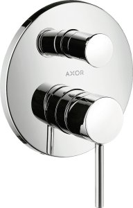 Dekoratyvinė dalis AXOR Starck potinkiniams maišytuvui, 2 funkcijų, šlifuoto žalvario spalvos (Brushed Brass)