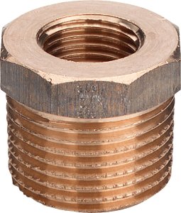 Perėjimas išorė/vidus 1.1/4"x3/4" bronza (Viega)