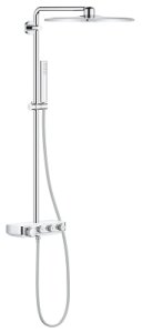Dušo sistema GROHE Euphoria SmartControl, kvadratinė galva 310 3 taškai baltos  spalvos